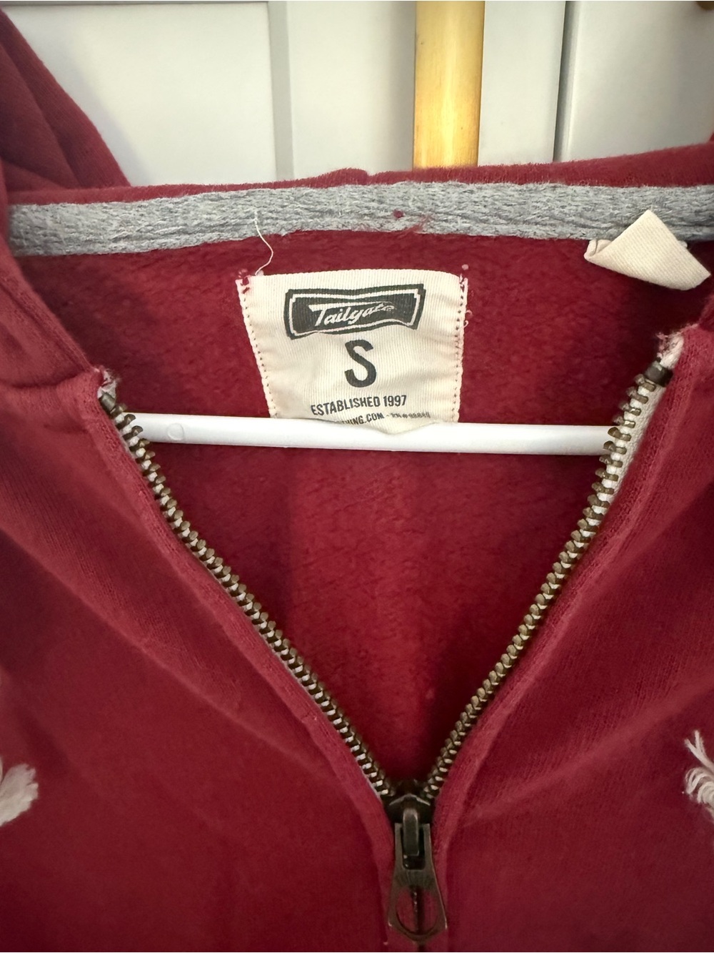 Tailgate University of Alabama Zip up Sweatshirt - Picture 4 of 5